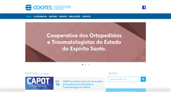 Desktop Screenshot of cootes.com.br