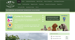 Desktop Screenshot of cootes.org.uk